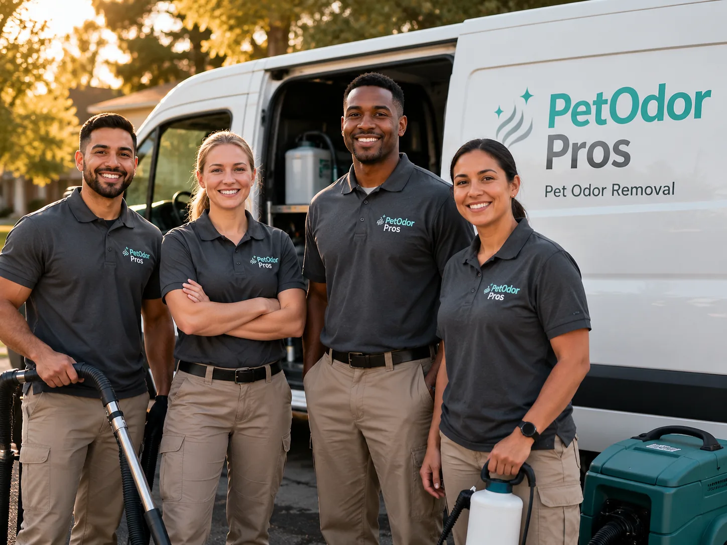 Pet Odor Removal team serving San Andreas, CA